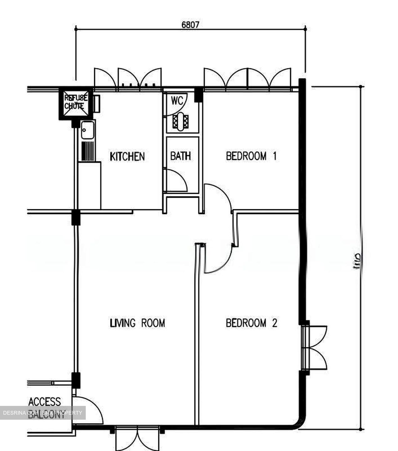 Blk 93 Paya Lebar Way (Geylang), HDB 3 Rooms #621735801
